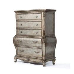 Acme Chantelle Antique Platinum Chest
