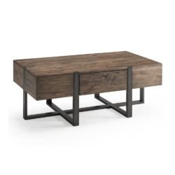 Magnussen Prescott Modern 48" x 24" Coffee Table in Rustic Honey