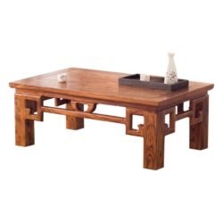Retro Meditation Low Table Home Coffee Table Japanese Tatami Table Living Room Zen Tea Table Coffee Table Suitable for Bay Window (Size : 50x40x25cm)