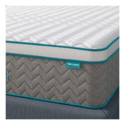Full Mattress, Serweet 8 Inch Double Mattress, Bamboo Charcoal Infused Memory Foam and Pocket Innerspring Hybrid Mattress in a Box, 5-Zoned Ergonomic Support for Pressure Relief, 100-Night Trial