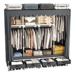 WSZJJ DIY Non-Woven fold Portable Storage Furniture When The Quarter Wardrobe Cabinet Bedroom Furniture Wardrobe Bedroom Organ