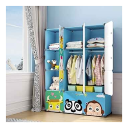 WSZJJ Dressing Storage Wardrobe Home Closet Bedroom Furniture Wardrobe Children's Wardrobe Space
