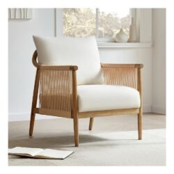 Living Room Chair-Leisure Sofa Chair/Bed Room Modern Velvet Armchair Soft Leisure Sofa Chair with Back Cushion Home Bedroom Office Furniture(Pink) with armrest Armchair Velvet Dining Chair Amazin