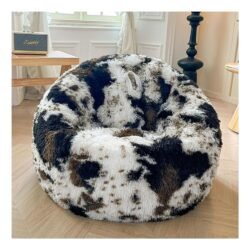 BeanBags Bean Bag for Adults and Kids Chair Storage, Bean Bag Adults Lounger Sack Home Waterproof for Home Garden Living Room (Color : Cloth 3, Size : One Size)