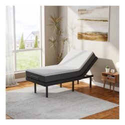 Comsuit Adjustable Bed Frame Base | Wireless Remote | Head and Foot Incline | Massage | USB Charge | Under-Bed Lighting | Zero Gravity | No Tools Required Assembly (Queen)…